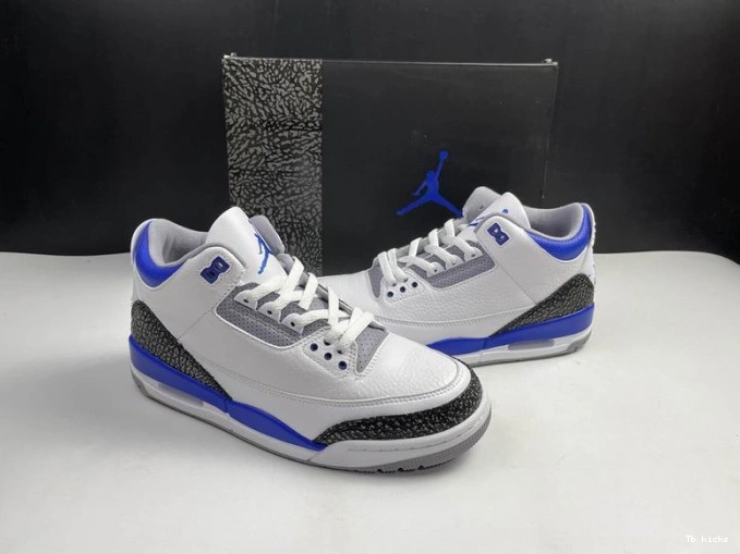 Reps TBK 3 Blue CT8532-145 Racer Air Jordan 0806